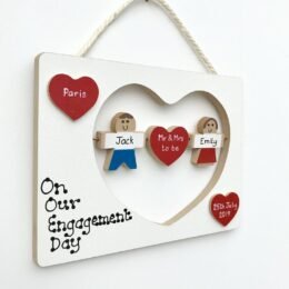 Personalised Engagement Plaque