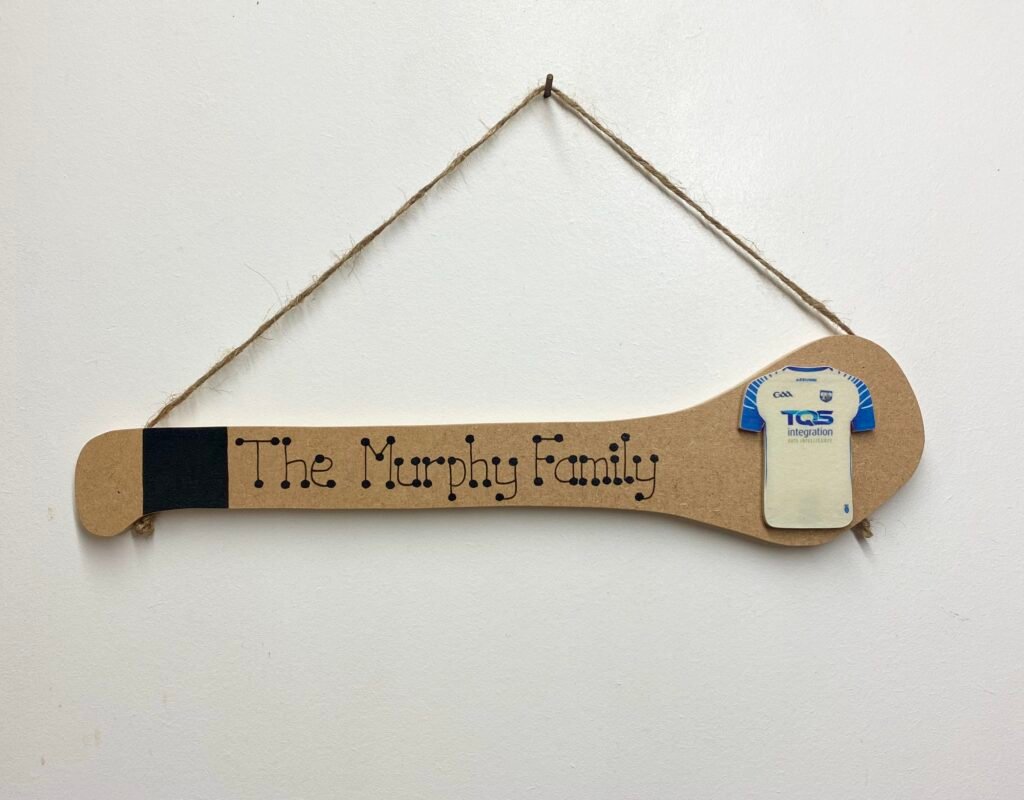 Single Jersey Hurley Plaque