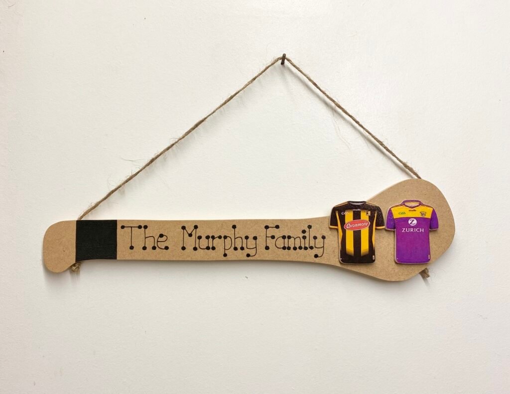 Double Jersey Hurley Plaque