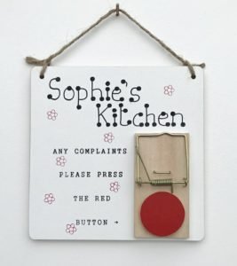 Mousetrap Sign