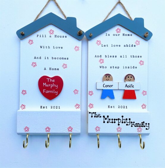 Personalised 2 Character Keyholder