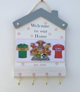 Jersey Family Crest Keyholder