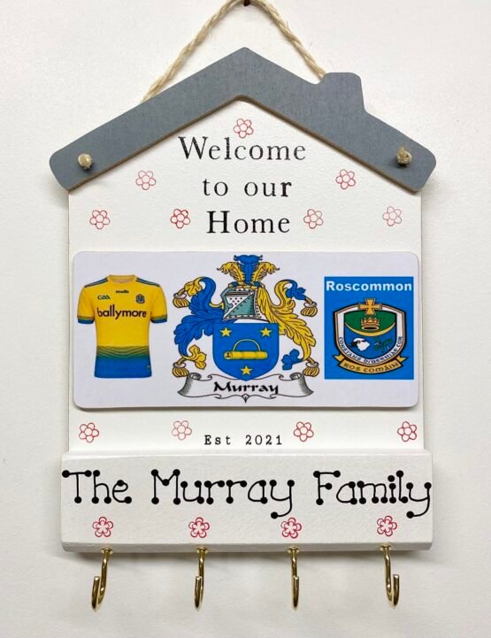 Jersey Family Crest Keyholder