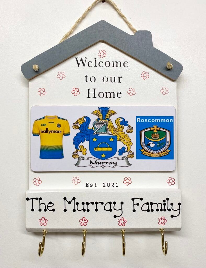 Jersey Family Crest Keyholder