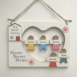 3 Character Family Plaque