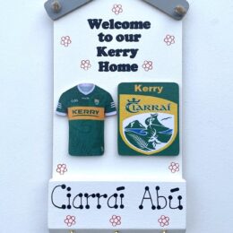 Double Jersey or Crest Welcome County Key Holder