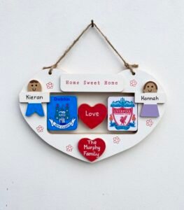 Family Heart Plaque