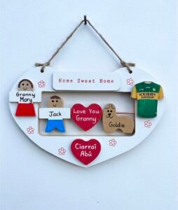 Family Heart Plaque