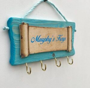 Blue Pine Keyholder  