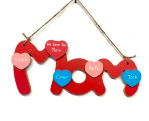 Cut Out Mum Plaque