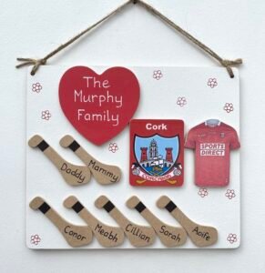 Gaelic Ball Family Plaque