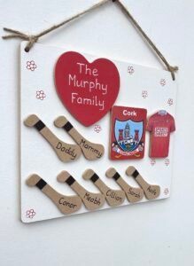 Gaelic Ball Family Plaque