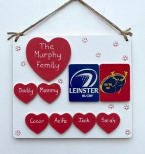 Gaelic Ball Family Plaque