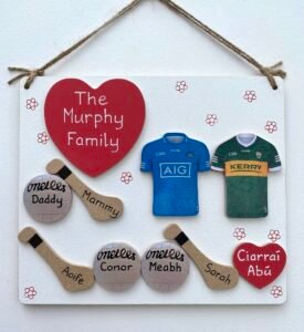 Gaelic Ball Family Plaque