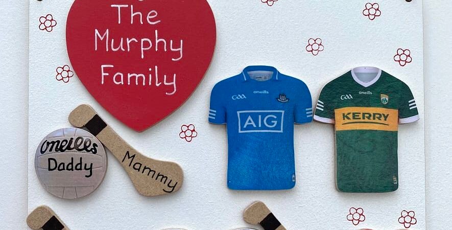 Gaelic Ball Family Plaque