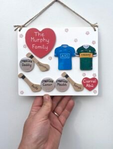 Gaelic Ball Family Plaque