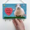 Wooden Sheep Keyholder - Image 3