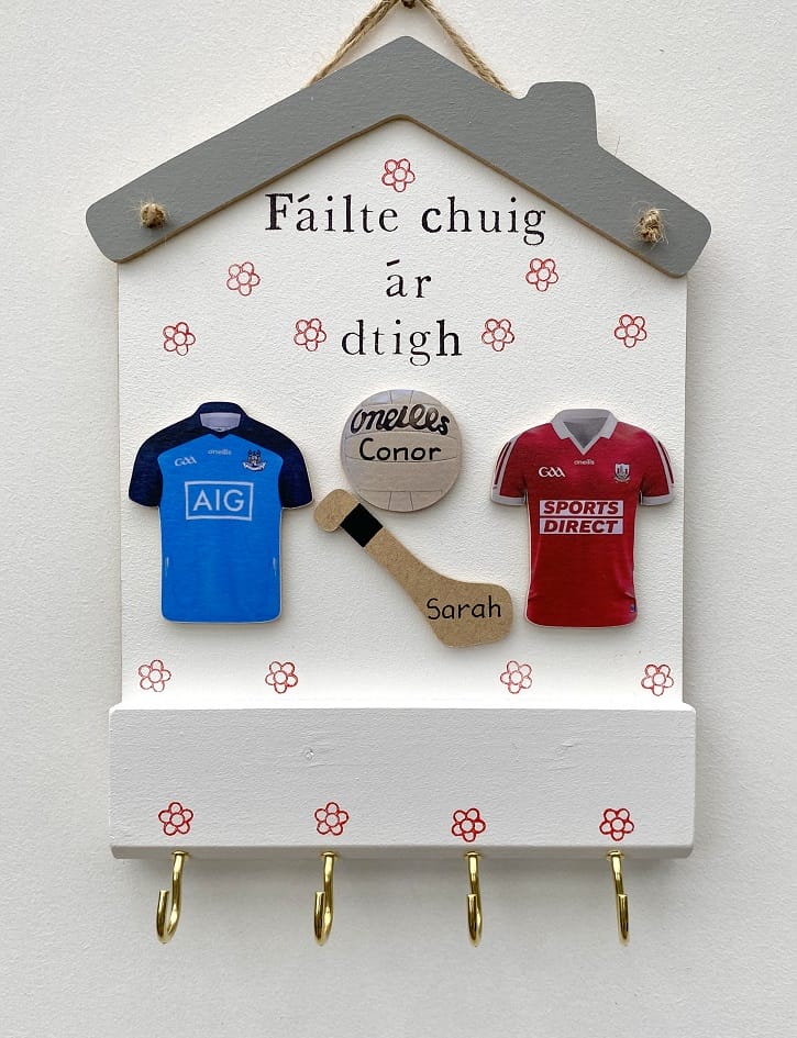 Large Hurley and Jersey KeyHolder