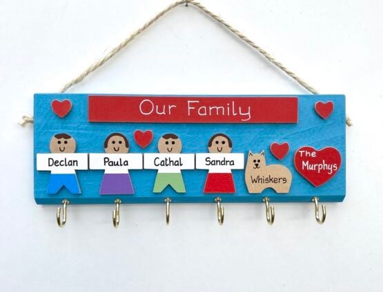 Wooden Character Keyholder
