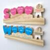 Pine Baby Letter Stand