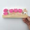 Pine Baby Letter Stand