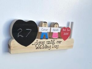 Pine Countdown Stand