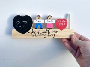 Pine Countdown Stand