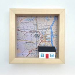 Wooden Map Box