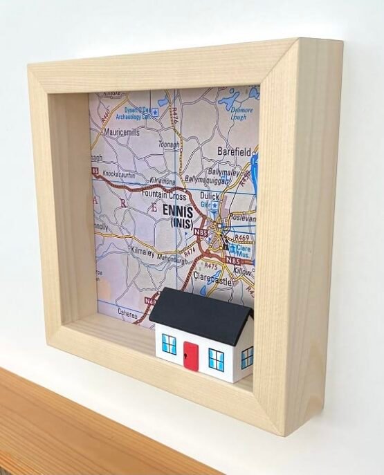 High Map Box Wooden Map BoxWooden Map Box - Farna Crafts